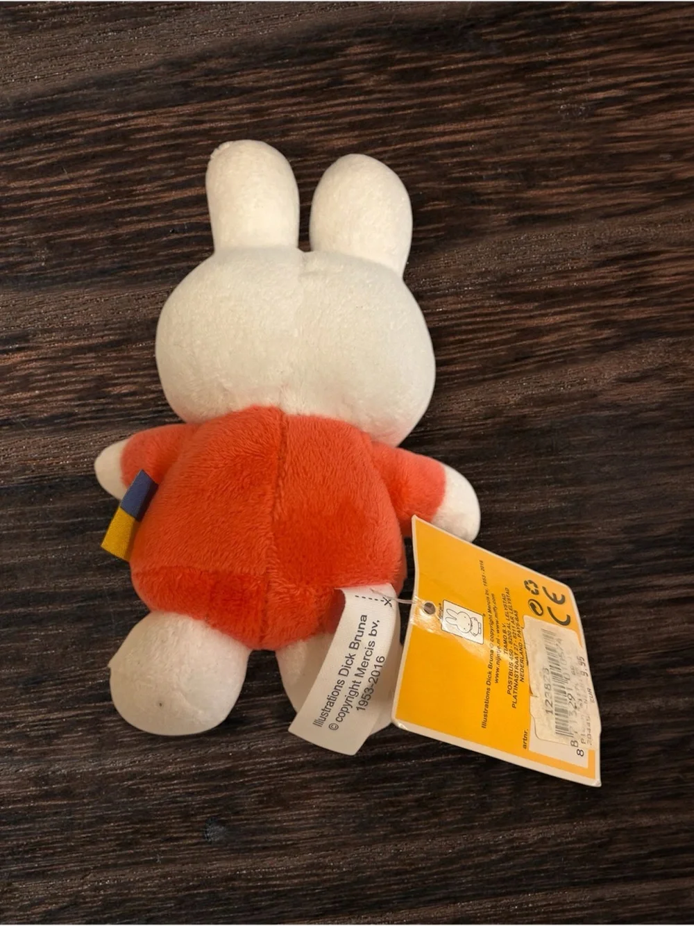 miffy Plush Bunny in Orange Sweater